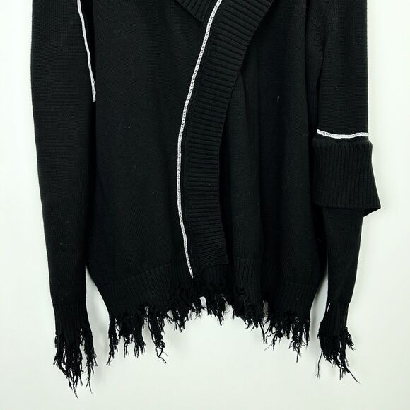 Harsh and Cruel Irregular Deconstruction Sweater Streetwear Goth Alternative M - Picture 5 of 8